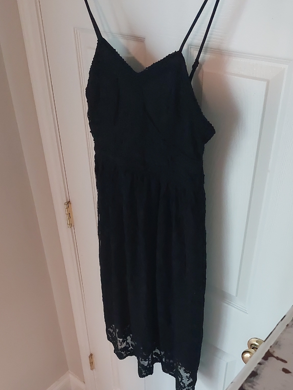 Festival Ready! Altar'd State Black Lace Midi Dress